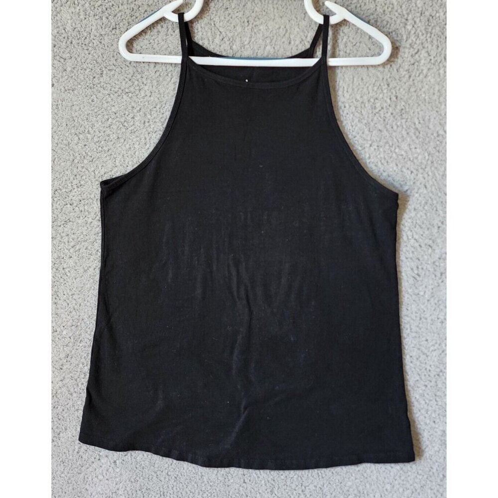 Torrid Women's Foxy High Neck Tank Top Stretch Camisole Black Capsule Plus Sz 3X - Picture 2 of 11